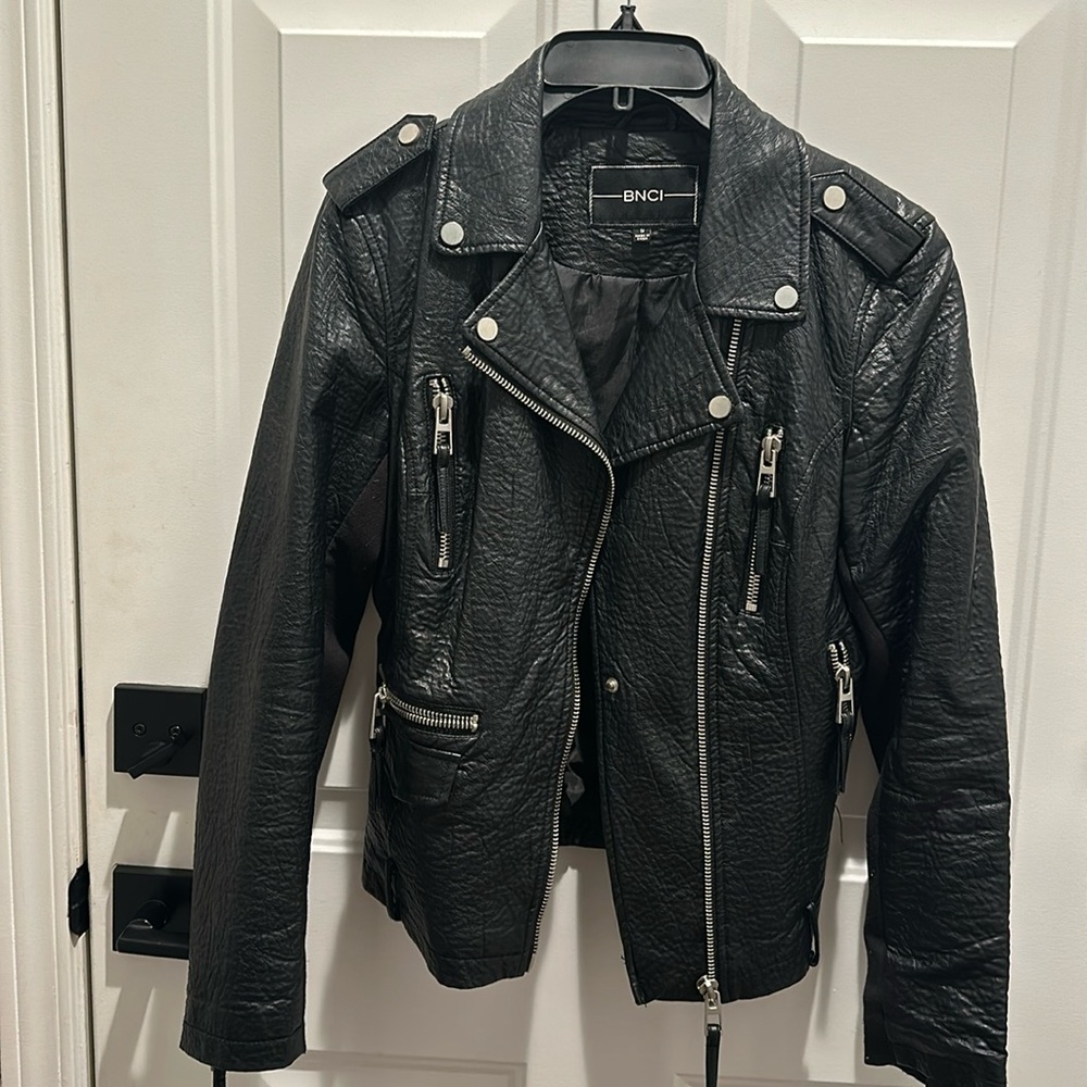 Leather jacket size S